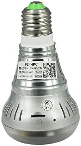 Docooler MD91S IR Bulb Camcorder Internet Surveillance Camera DVR E27 H.264 90¡ã View Angle Wi-Fi Camera for Remote Viewing with iPhone and Android Smartphones and Tablets
