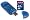 Sandisk 4GB Secure Digital SD HC Memory Card(SDSDB-4096, bulk) & BlueProton USB 2.0 Card Reader Writer (Blue)