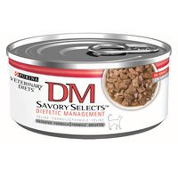 Purina Dm Savory Selects Dietetic Management Cat Food 24 5.5 oz Cans