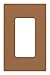 Lutron SC-1-TC Claro Single-gang Wallplate Terracotta