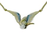 ENAMEL GOLD NECKLACE