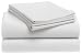 Pike Street 1,000-Thread-Count Sateen Queen Sheet Set, White