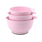 KitchenAid Classic Mixing Bowls, Pink, Set of 3 KitchenAid Classic Mixing Bowls, Pink, Set of 3