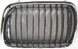 97-98 BMW 328IS 328-is GRILLE LH (DRIVER SIDE), Chrome/Black (1997 97 1998 98) B211 51138195151