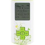1GB Digital Music Player GGMP3-156, Green/White