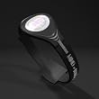 Active Energy Bracelet Wristband BLACK w/ White Lettering