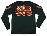Lucky 13 OLD SPEED Mens Long-Sleeved T-Shirt- Black