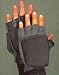 Sporting Goods : Glacier Glove Kenai Neoprene Palm with Polartec Back Flip Mitt