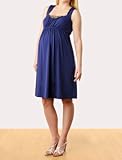Motherhood Maternity: Sleeveless Beaded Detail Maternity Dress 31VGAEU HUL. SL160 Motherhood Maternity: Sleeveless Beaded Detail Maternity Dress