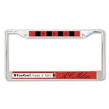 AC Milan Metal License Plate Frame