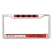 AC Milan Metal License Plate Frame