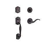 Baldwin SC.WESxCUR.R.TRR.112.6L.DS.CKY.KD Westcliff Single Cylinder Handleset with Right-Handed Curv