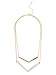 GUESS Factory Women's Gold-Tone Double Chevron Necklace