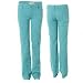 Colored Pants - Roxy Girls 7-16 Roxy Girl - Leave A Message Straight-Leg, Colored Denim Pant,Pool Green,16 (XL)