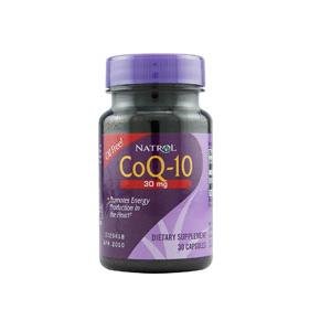 Natrol Coenzyme Q-10, 30mg Capsules, 30-Count