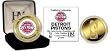 DETROIT PISTONS 24KT GOLD AND COLOR TEAM COIN