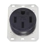 Hubbell HBL9450A NEMA 14-50R125/250V, 50A Straight Blade Receptacle