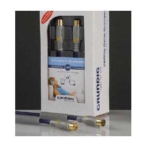 Produkt-Bild: Grundig TV Kabel, Antennenkabel 1,5m Koaxialkabel, LHS-6382