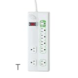 Globe 7815901 8-Outlet energy Saving Strip