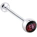 Jewelry : Black and Red SEXY Logo Barbell Tongue Ring