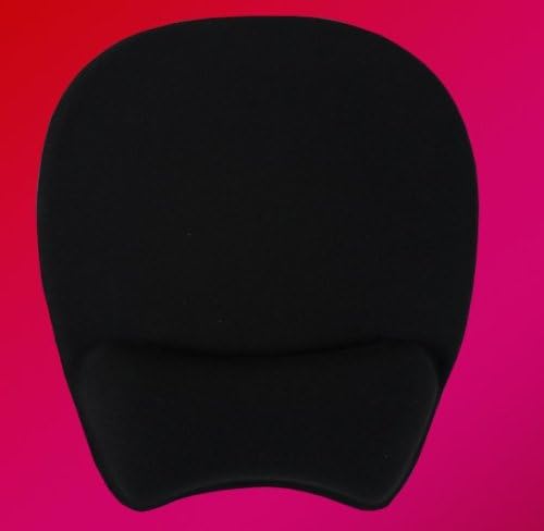 Fancy Wrist Rest Silicone Game Mouse Pad, Black, No Including Mouse