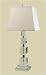 AF Lighting 6674-TL Crystal / Chrome Cluny Transitional 1 Light 35 Floor Lamp from the Candice Olson Cluny Collection