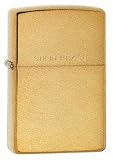 SOLID BRASS ENGRAVED ZIPPO LIGHTER