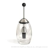 RSVP Sauce Jar with Silicone Basting Brush by RSVP