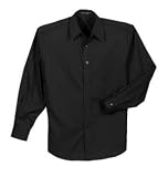 Port Authority - Lightweight Stretch Poplin Shirt Black-XS