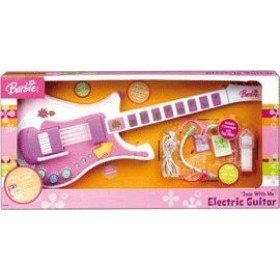 31VGVubGICL Barbie Jam with Me Electronic Guitar with one Cartridge