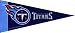 Football Pennants: NFL Mini Tennessee Titans Pennant