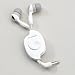 Retractable Earbuds, Black