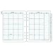 2009 Monthly Tabbed Calendar Refill, Jan-Dec, 2-Pg/Month, Classic: 5-1/2x8-1/2 FDP30611