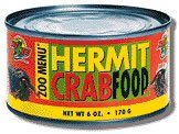 Zoo Med Hermit Crab Food Can 6oz