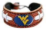 West Virginia Mountaineers Classic Football Bracelet - COLLEGE ATHLETICS Sports Merchandise