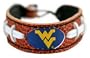 West Virginia Mountaineers Classic Football Bracelet