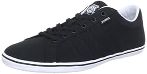 K-Swiss HOF IV T VNZ 03015-028-M, Herren Sneaker, Schwarz (Black/White/Fiery Red), EU 44.5 (UK 10)
