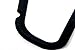 Popular Design Products 50 pc Premium Quality Black Velvet Hangers - Space Saving Thin Profile, Non-Slip Padded with Notched Shoulders for Dresses and Blouses - Strong Enough for Coats and Pants.