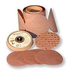 3M(TM) Microfinishing PSA Film Type E Disc 468L, 5 in x NH Die# 500X 15 Micron [PRICE is per DISC]
