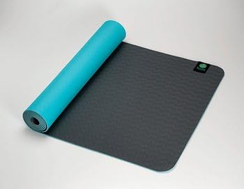 Kulae tpECOmat Plus Eco Yoga Mat (Sea/Slate, 5-mm x 72 x 24-Inch)