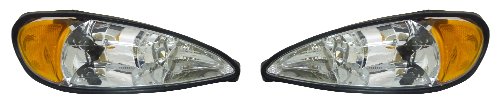 Pontiac Grand Am Replacement Passenger Side Headlight Assembly