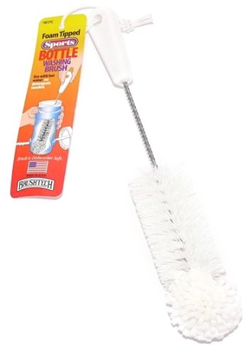 Brushtech Foam-Tipped Sports Bottle Washing Brush B17C