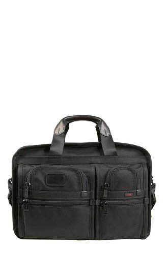 Tumi Alpha Collection Expandable Organizer Computer Briefcase
