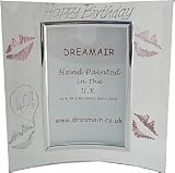 Review Dreamair  / 40th Birthday Gift Photo Frame Lips ( Portrait)