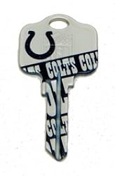 Indianapolis Colts Kwikset KW1 House Key