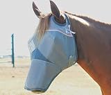 CASHEL CRUSADER FLY MASK LONG NOSE DRAFT HORSE PINK