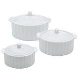  : Home Essentials Set of 3 Casserole Dishes