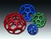 JW Pet Company Tough By Nature Hol-ee Roller 8 in Dog Toy Assorted Colors
