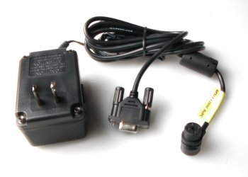 Garmin compatible PC Interface cable with 110V AC Power Adapter for 4/5 Pind GPS StreetPilot, Street Pilot III, GPS 60, GPSMap 60CS, 60C, 72, 76, 76C, 76CS, GPS V (4/5pin connector)