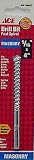3 each: Ace Fast Spiral Rotary Masonry Drill Bit (01-14005)